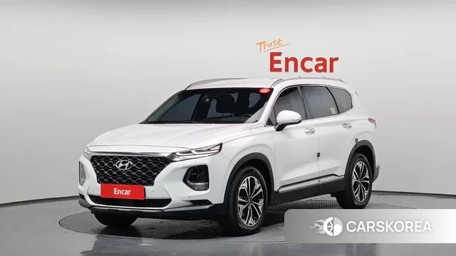Hyundai Santa Fe TM 2018 Белый из Кореи