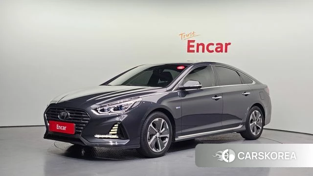 Hyundai Sonata New Rise Hybrid 2018 Серый из Кореи