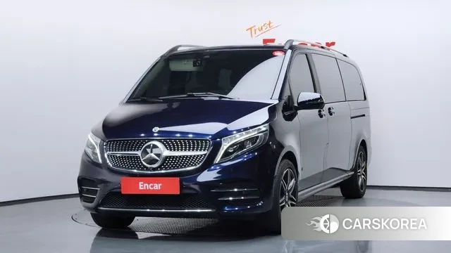 Mercedes-Benz V-Class 2022 Синий из Кореи