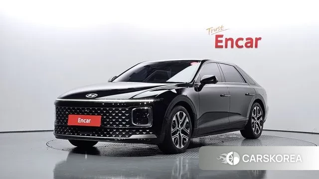 Hyundai Grandeur Hybrid (GN7) 2023 Черный из Кореи