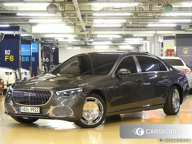 Mercedes-Benz S-Class W223 2022 Темно-зеленый из Кореи