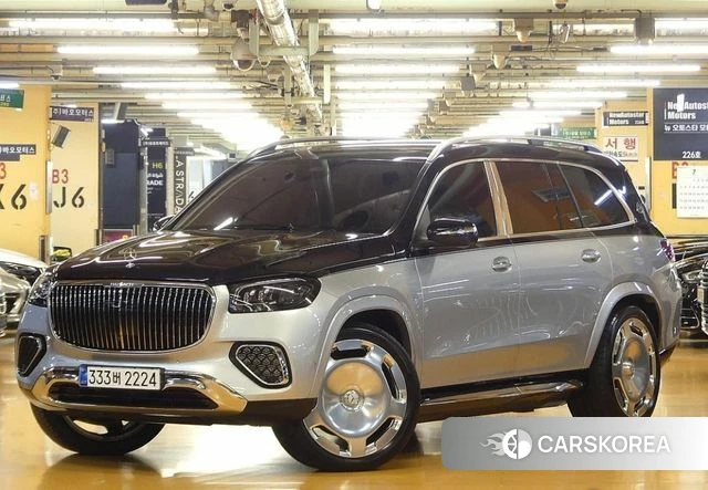 Mercedes-Benz GLS - Class X167 2025 Серебряный двухцветный из Кореи