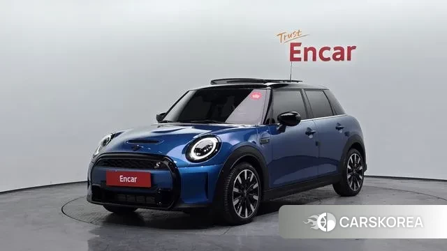 Mini Cooper S 2023 Синий из Кореи