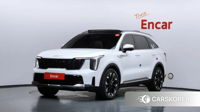 Kia The New Sorento 4th Generation 2024 Белый из Кореи
