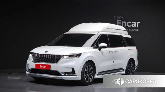 Kia Carnival 4th generation 2021 Белый из Кореи