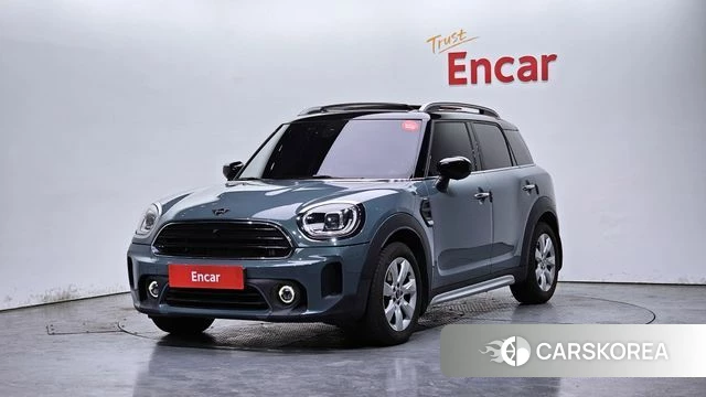 Mini Cooper Countryman 2021 Серебристо-серый из Кореи