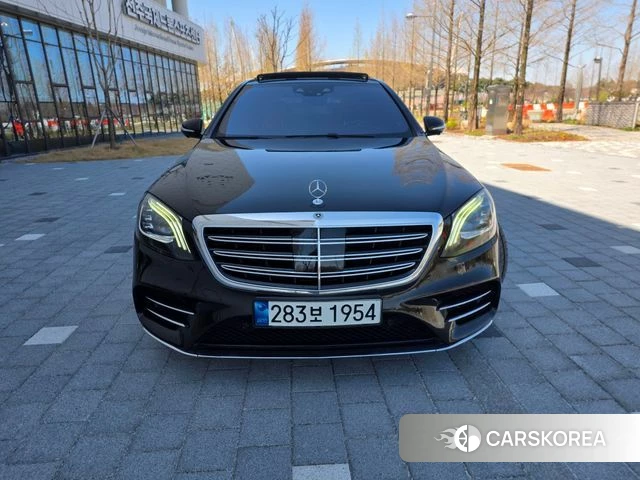 Mercedes-Benz S-Class W222 2018 Черный из Кореи