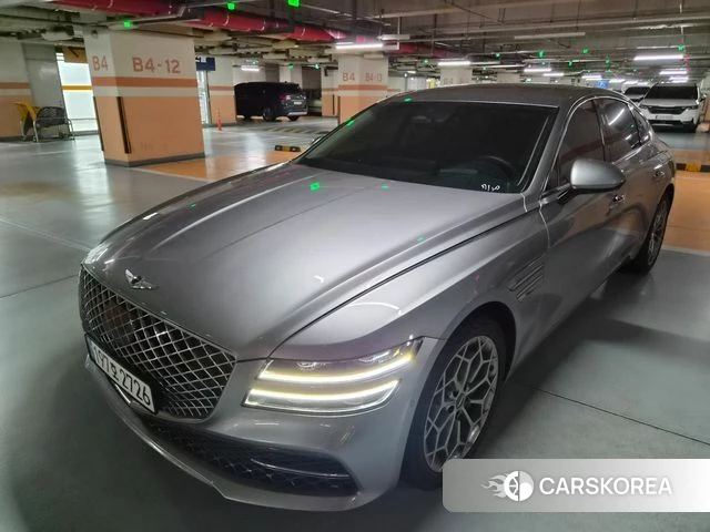 Genesis G80 (RG3) 2022 Серебряный из Кореи
