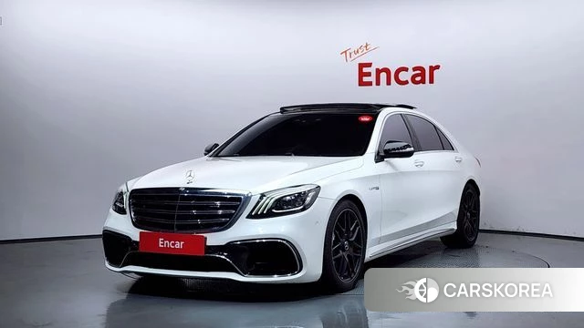 Mercedes-Benz S-Class W222 2019 Белый из Кореи