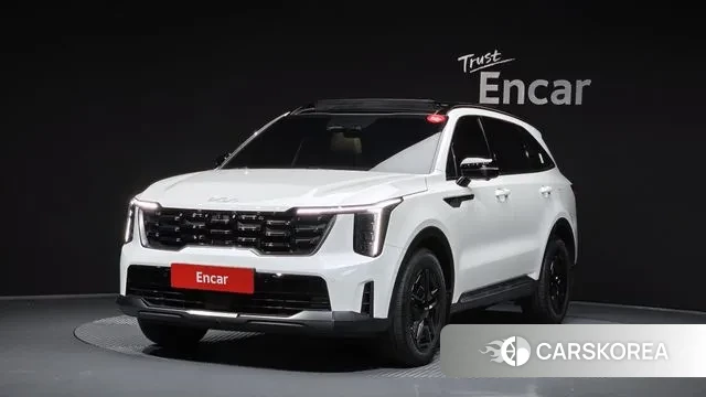Kia The New Sorento 4th Generation 2023 Белый из Кореи