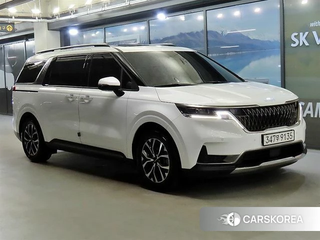 Kia Carnival 4th generation 2022 Белый из Кореи