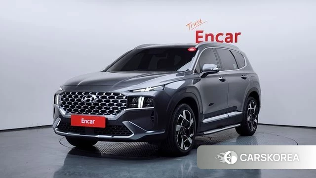 Hyundai The New Santa Fe 2020 Серый из Кореи