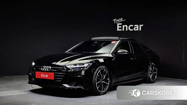Audi A7 (4K) 2022 Черный из Кореи