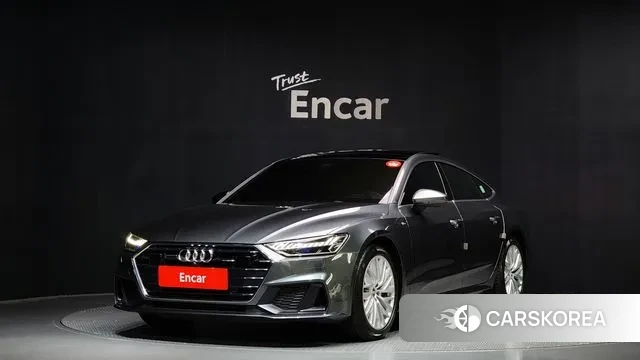 Audi A7 (4K) 2020 Серый из Кореи