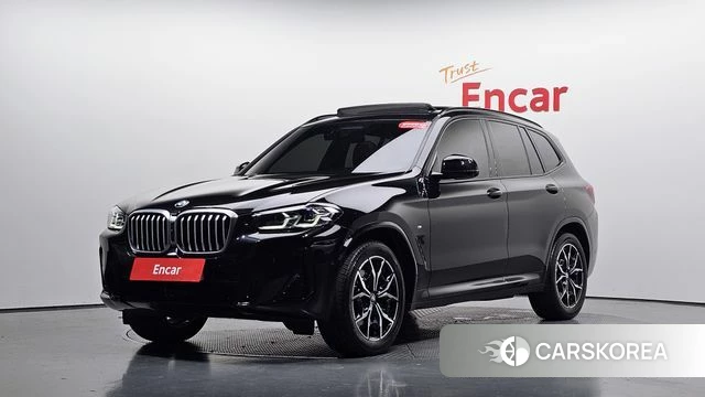 BMW X3 (G01) 2023 Черный из Кореи