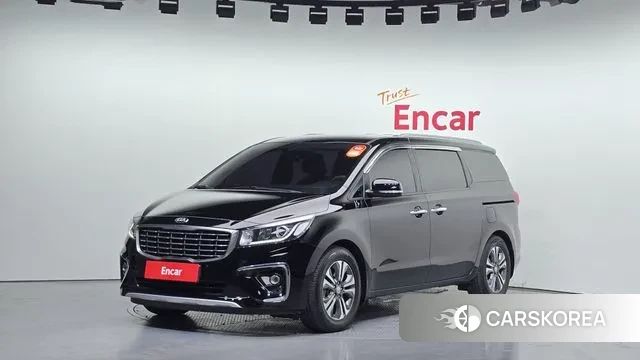 Kia The New Carnival 2019 Черный из Кореи