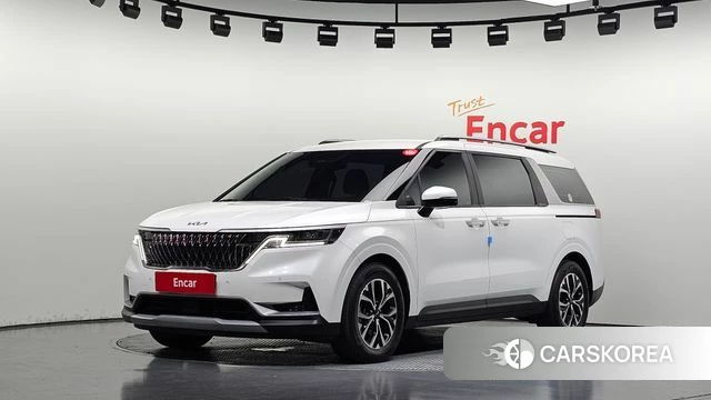 Kia Carnival 4th generation 2022 Белый из Кореи