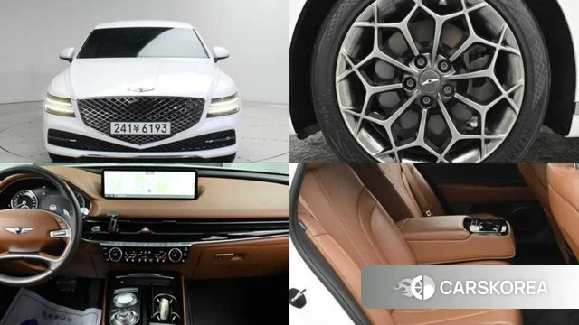 Genesis G80 (RG3) 2020 Белый из Кореи