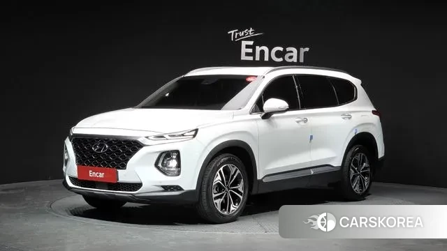 Hyundai Santa Fe TM 2019 Белый из Кореи