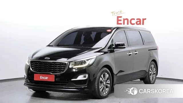 Kia The New Carnival 2018 Черный из Кореи