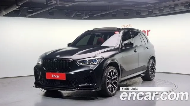 BMW X5M (G05) 2021 Черный из Кореи