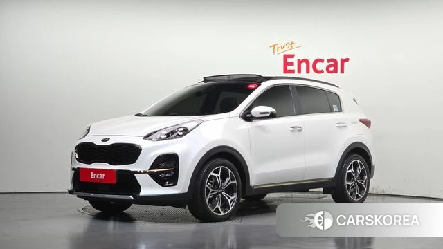 Kia Sportage The Bold 2018 Белый из Кореи
