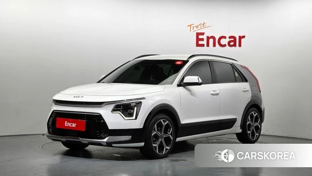 Kia Di Ol Nu Niro 2022 Белый из Кореи