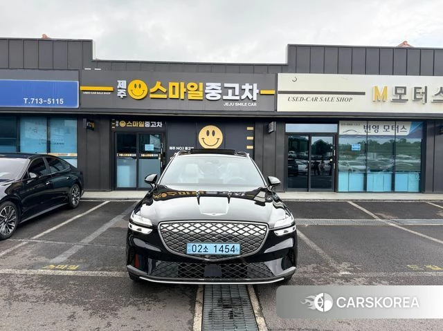 Genesis Electrified GV70 2022 Черный из Кореи
