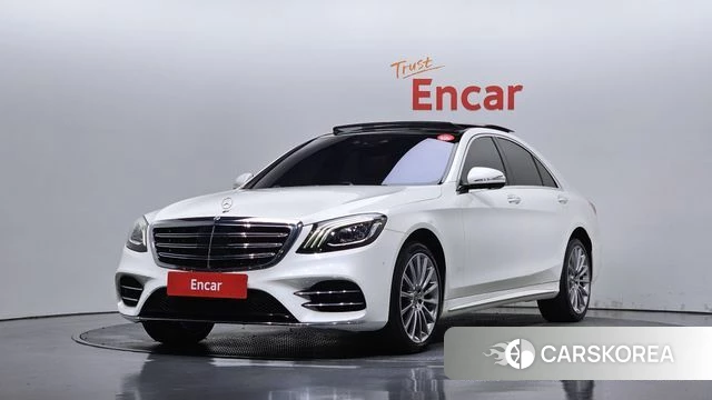 Mercedes-Benz S-Class W222 2018 Белый из Кореи
