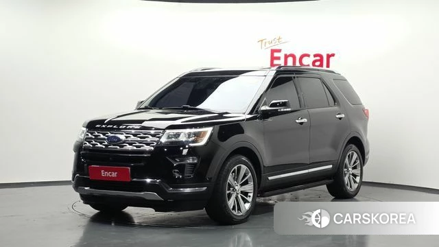 Ford Explorer 2018 Черный из Кореи