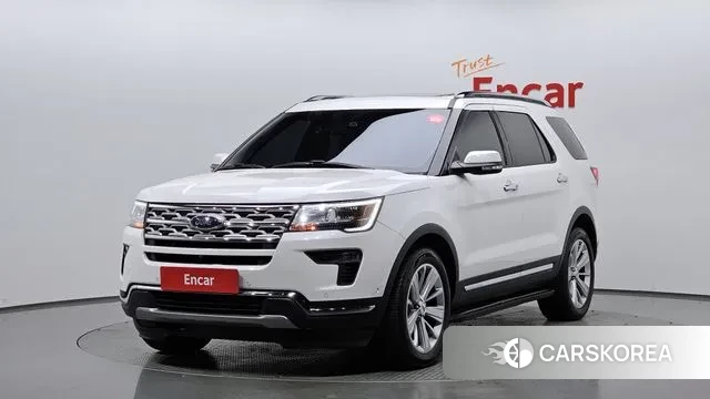 Ford Explorer 2019 Белый из Кореи