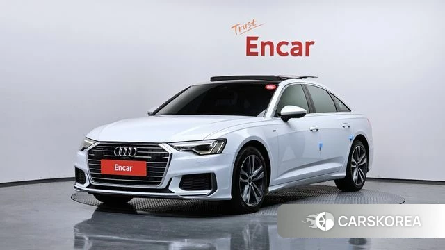Audi A6 (C8) 2021 Белый из Кореи