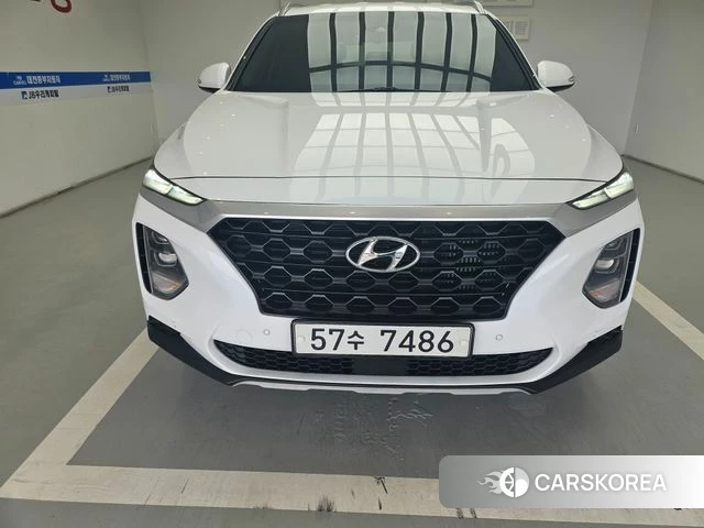 Hyundai Santa Fe TM 2018 Белый из Кореи