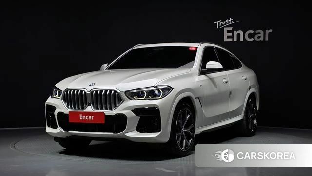BMW X6 (G06) 2022 Белый из Кореи