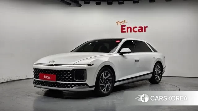 Hyundai Grandeur (GN7) 2023 Белый из Кореи