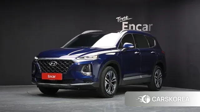 Hyundai Santa Fe TM 2019 Синий из Кореи