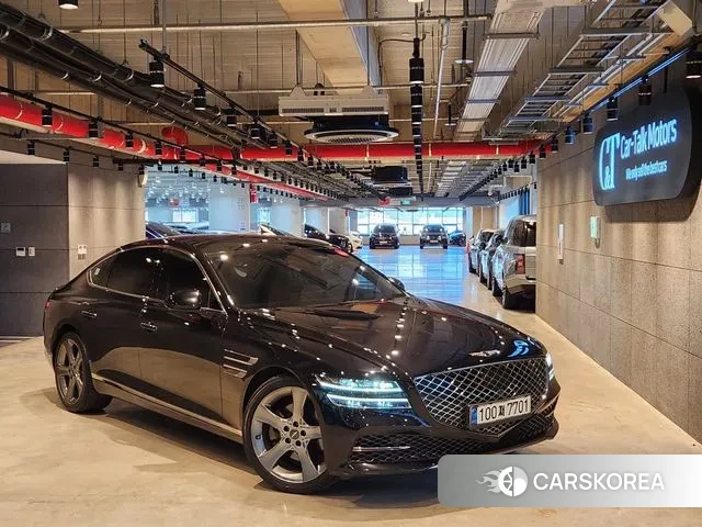 Genesis G80 (RG3) 2020 Черный из Кореи