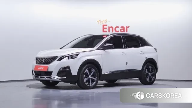 Peugeot 3008 second generation 2019 Белый из Кореи