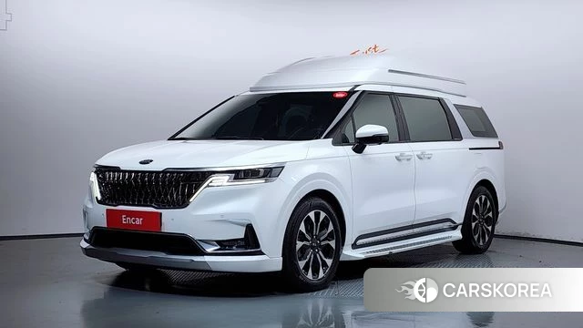 Kia Carnival 4th generation 2021 Белый из Кореи
