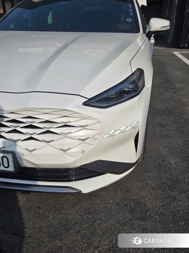 Kia K8 2021 Белый из Кореи