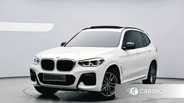BMW X3 (G01) 2021 Белый из Кореи