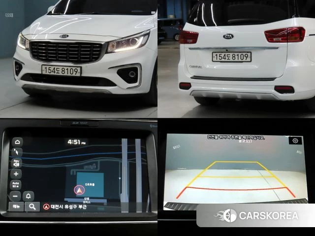 Kia The New Carnival 2019 Белый из Кореи