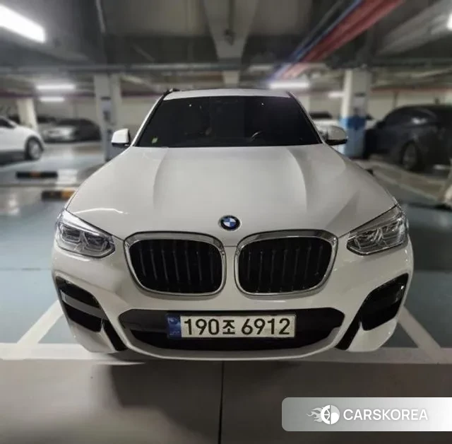 BMW X3 (G01) 2021 Белый из Кореи