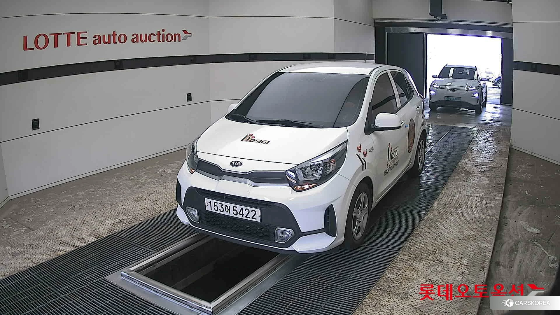 Kia Morning 2021 Clear White из Кореи