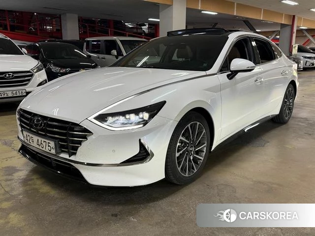 Hyundai Sonata (DN8) 2019 Белый из Кореи