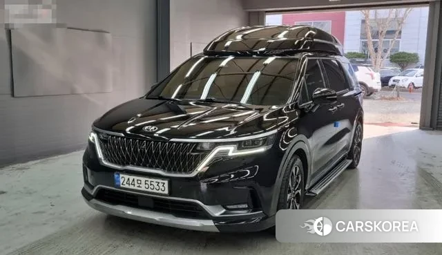 Kia Carnival 4th generation 2021 Черный из Кореи