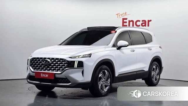 Hyundai The New Santa Fe 2020 Белый из Кореи