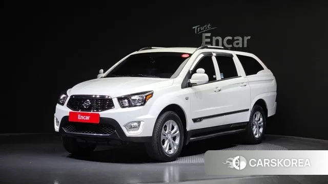 Ssangyong The New Korando Sports 2018 Белый из Кореи