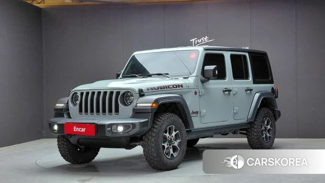 Jeep Wrangler (JL) 2023 Небесно-голубой из Кореи