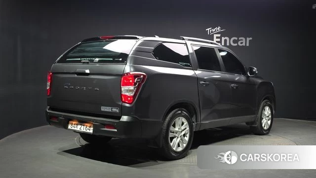 Ssangyong Rexton Sports 2019 Серый из Кореи
